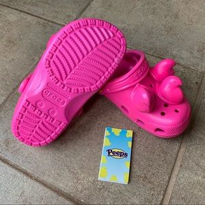 Peeps X Crocs Limited Edition Electric Pink